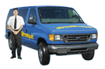 Blue van - share ride airport shuttle service